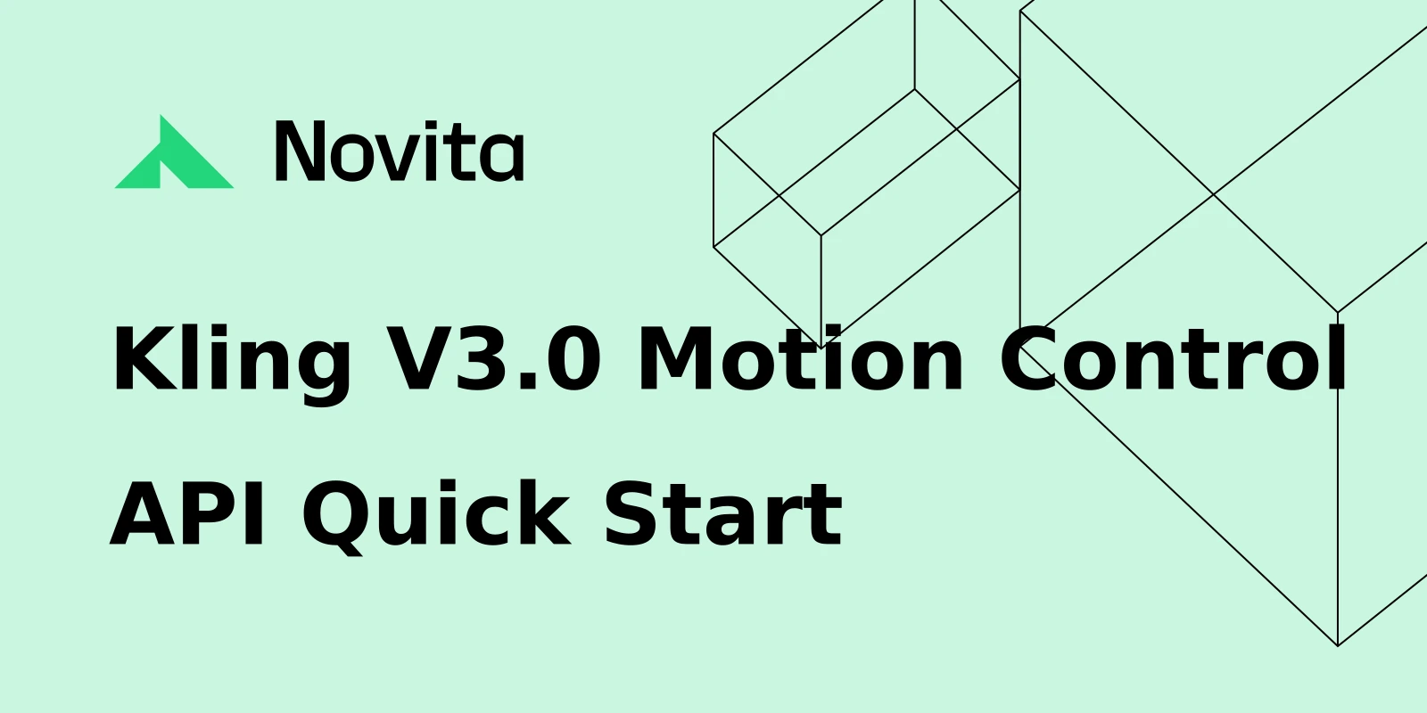 Inicio rápido de la API de Control de Movimiento de Kling V3.0