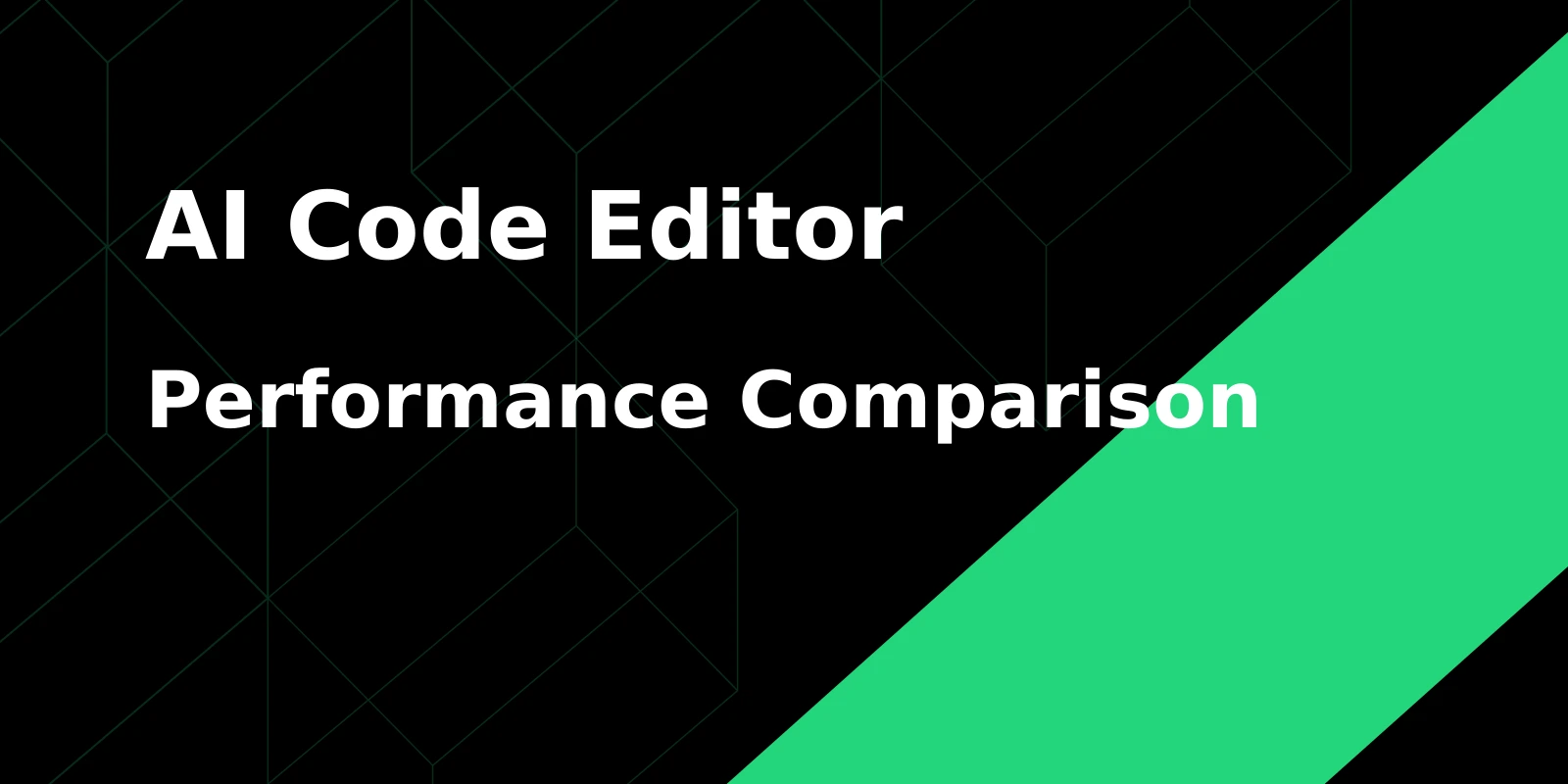 AI Code Editor Performance Comparison: Cursor, Claude Code, and Codex