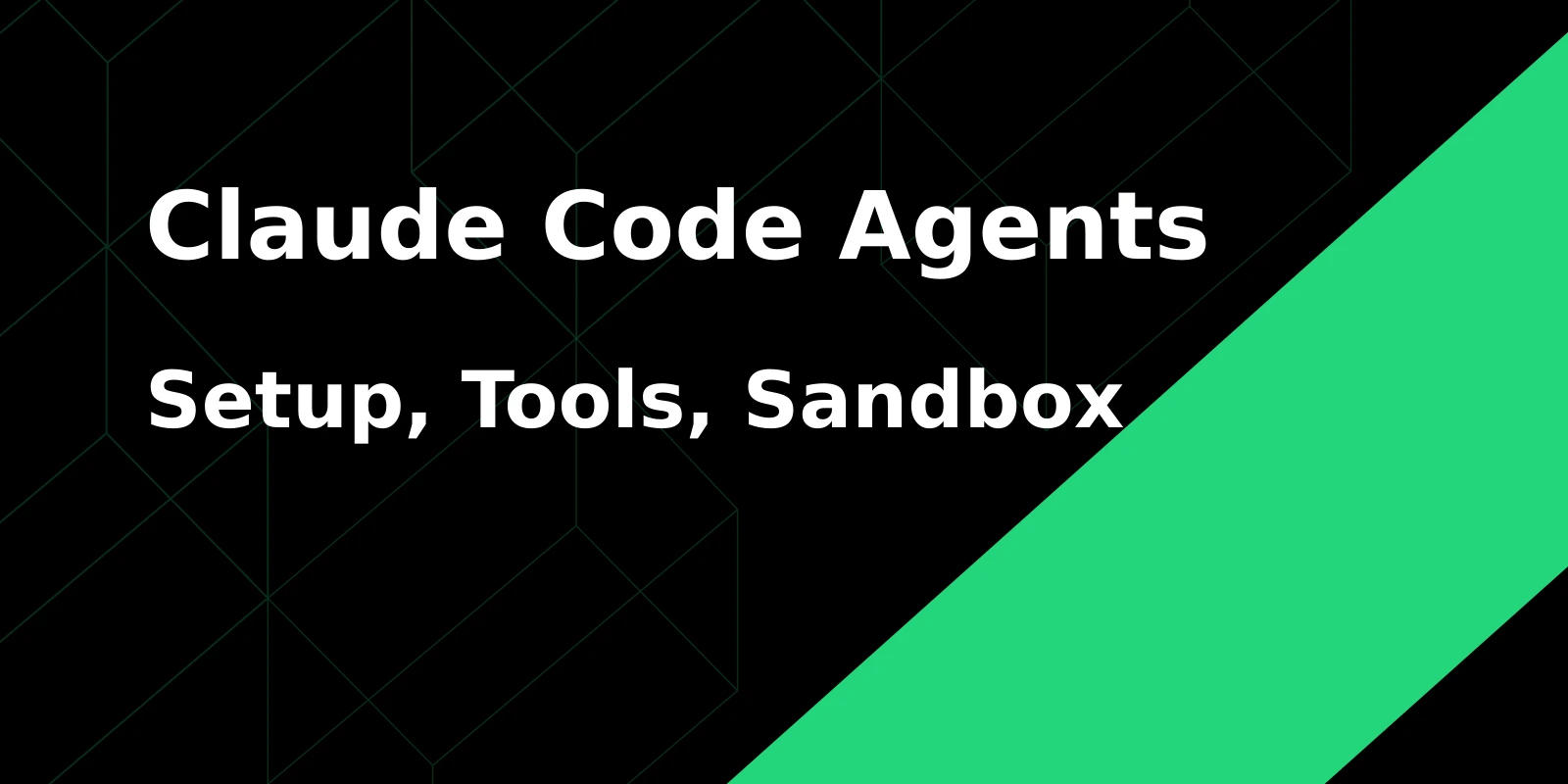 Как использовать агенты Claude Code: настройка, инструменты, разрешения и рабочий процесс в песочнице