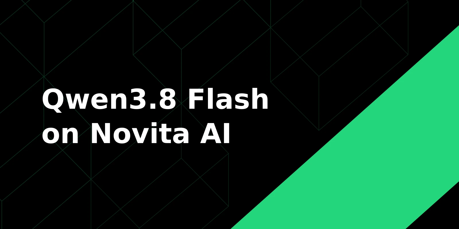 Qwen3.8 Flash on Novita AI: Qwen4 아키텍처의 조기 프리뷰