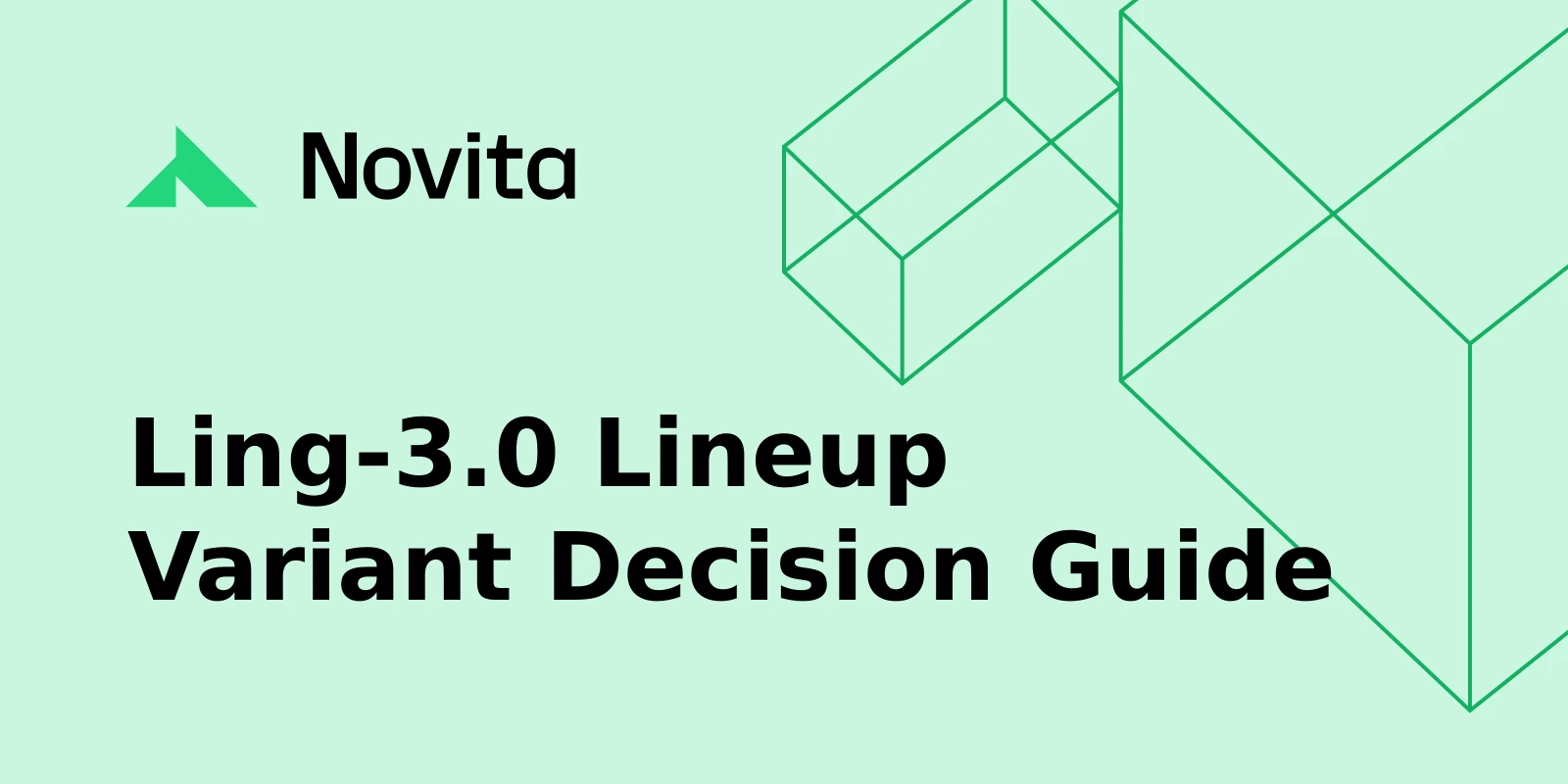 Ling-3.0 Family on Novita AI: Full Lineup Comparison and Which Variant to Use